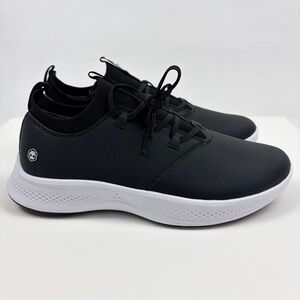 Timberland PRO Women’s Black Low-Profile Work Sneakers with White Midsole
